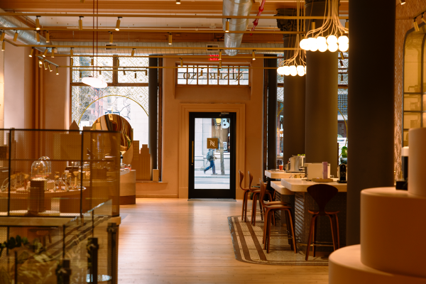 nespresso entrance
